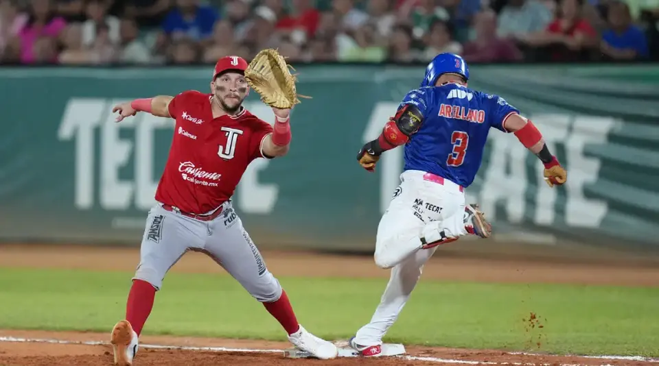 Olmecas de Tabasco apalea a Toros de Tijuana | x:LMB