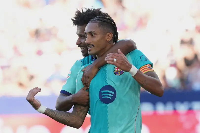 Raphinha Barcelona vs Levante l AP