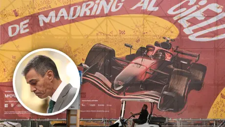 "Hi** de p***": Insulto a Pedro Sánchez se 'coló' en la retransmisión del Gran Premio de España