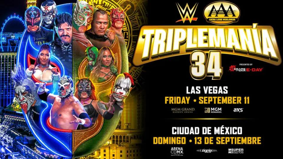 Triplemanía 34: hora, dónde ver y cartelera para el magno evento de AAA