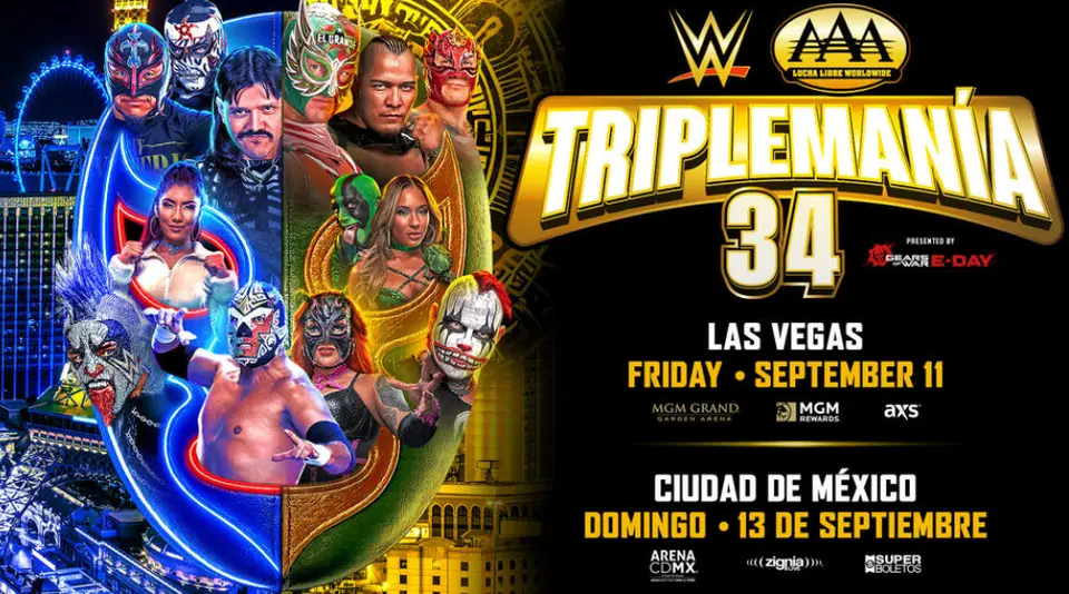 Triplemanía 34: hora, dónde ver y cartelera | AAA