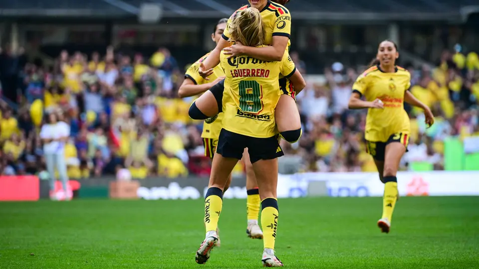 Jana Gutiérrez celebra su gol ante Tigres | IMAGO7