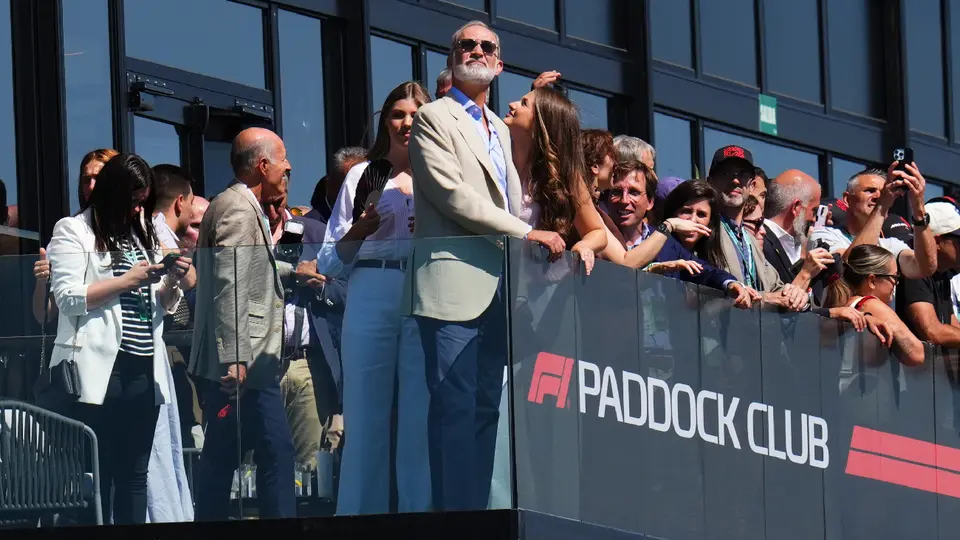 Felipe VI, en el Gran Premio de España | AP