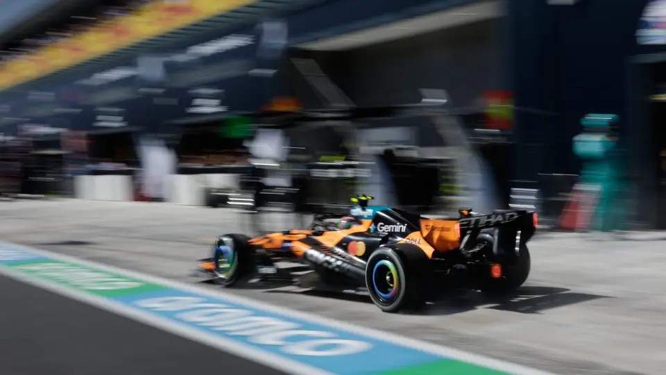 Norris en el Gran Premio de España | AP