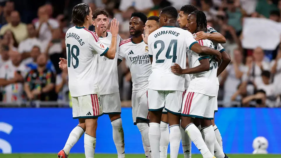 Los Merengues golearon al Rayo Vallecano | realmadrid.com