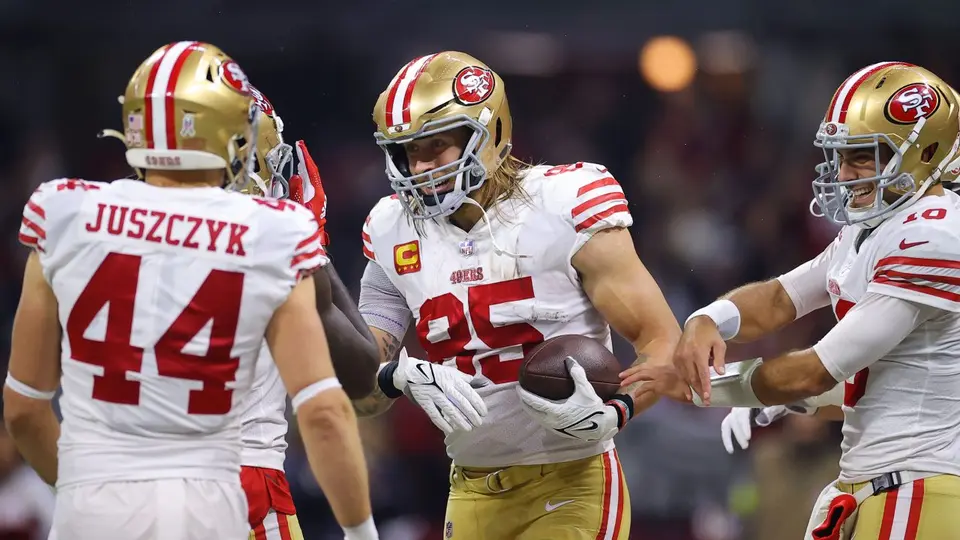 Jugadores de los 49ers en el partido de la NFL en México en 2022 | IMAGO 7