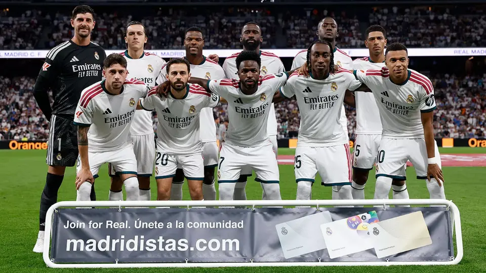 Once titular del Real Madrid vs Rayo Vallecano | realmadrid.com