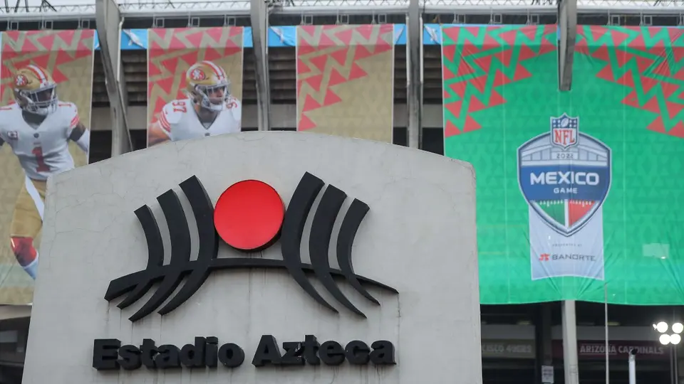 Fachada del Estadio Azteca en el partido de la NFL en 2022 | IMAGO 7