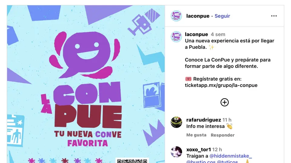 El actor estará en el Centro Expositor los días 28 y 29 de noviembre de 2026./@laconpue