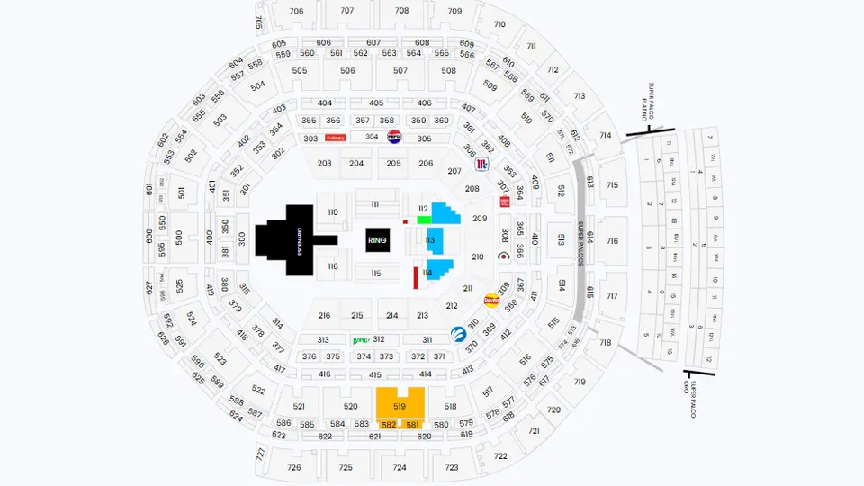 Arena Ciudad de México para TripleManía 34 Noche 2 | CAPTURA DE PANTALLA