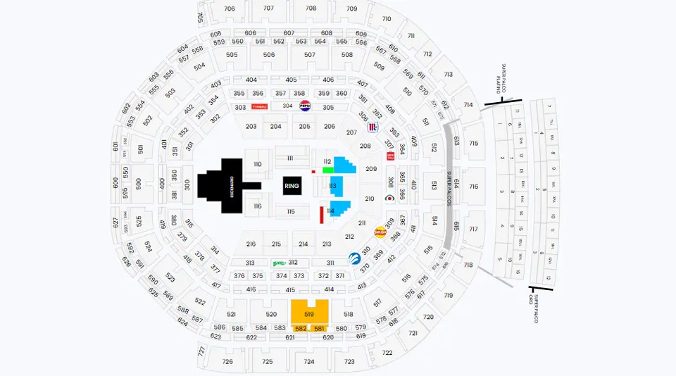 Arena Ciudad de México para TripleManía 34 Noche 2 | CAPTURA DE PANTALLA