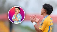 Afición de Chivas se burla de jugador de Tigres por su estatura: "¡Abelito!"