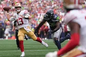 Los 49ers se sobreponen a dos intercepciones de Brock Purdy y vencen a los Seahawks
