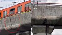 Metro CDMX descarta riesgo de nuevo colapso en Línea 12 pese a separación de trabes