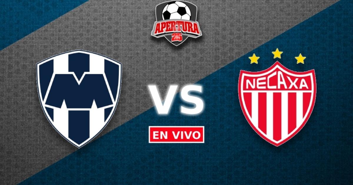 Monterrey vs Necaxa EN VIVO Liga MX Jornada 6 Apertura 2025 | RÉCORD
