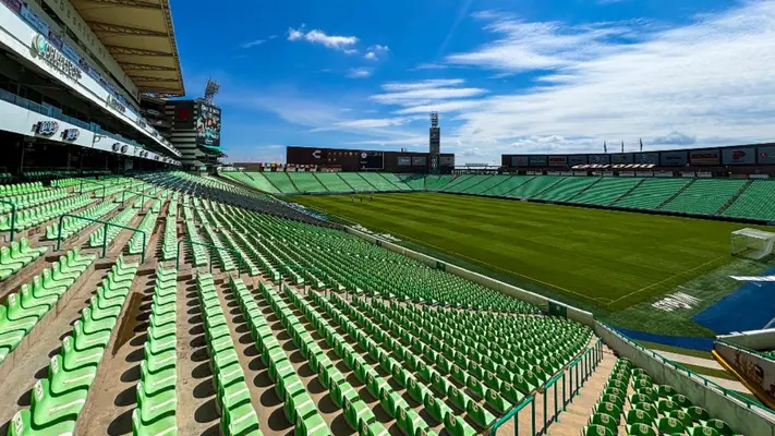 Tormenta de arena cubre el TSM: Santos Laguna vs Club América 'sufre' en su previa