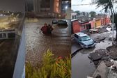VIDEOS: Lluvias en Querétaro dejan dos muertos, casas anegadas y autos flotando