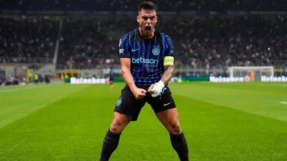 ¡De la mano del Toro! Inter goleó sin problema a Slavia Praga en Champions League