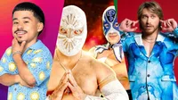 Luchadores legendarios sorprenden en La Casa de los Famosos y retan a Abelito y De Nigris Jr.