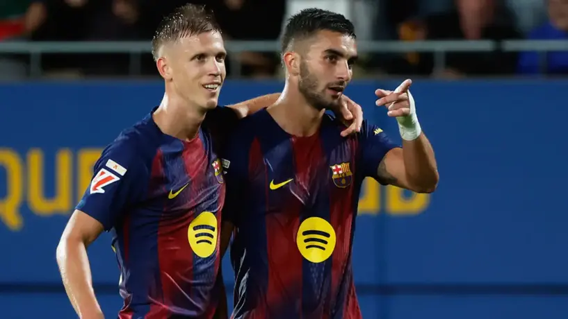 ¡De ensueño! Así fue el golazo de Ferrán Torres tras tacón de Dani Olmo