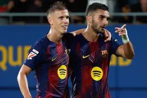 ¡De ensueño! Así fue el golazo de Ferrán Torres tras tacón de Dani Olmo