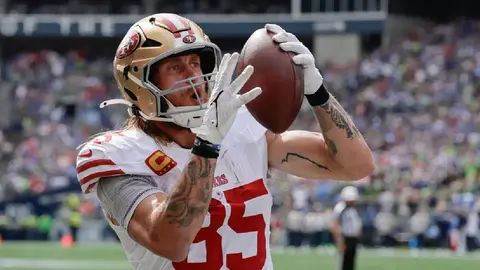 George Kittle y su mentalidad "Cero Miedo", en honor a Penta