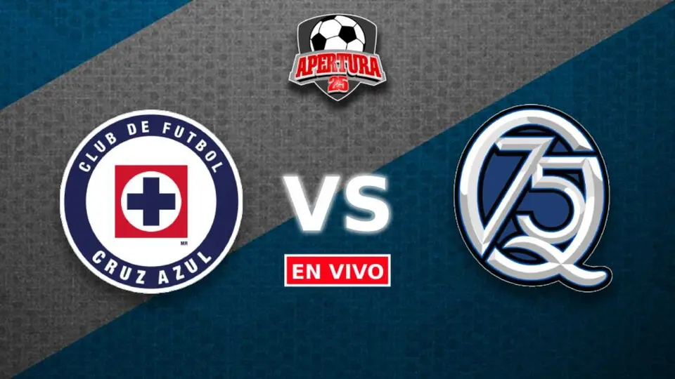 Cruz Azul vs Querétaro EN VIVO Liga MX Apertura Jornada 10