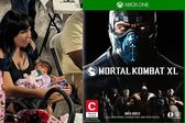 Mamá gamer gana torneo de Mortal Kombat… ¡con su bebé recién nacida en brazos!