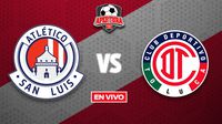 Atlético San Luis vs Toluca EN VIVO Liga MX Apertura 2025 Jornada 7