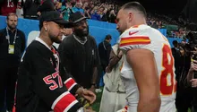 Neymar sorprende en la NFL en Brasil y se encuentra con Travis Kelce en Sao Paulo