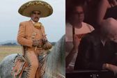 VIDEO: Revelan identidad del hombre que besó a viuda de Vicente Fernández