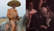 VIDEO: Revelan identidad del hombre que besó a viuda de Vicente Fernández