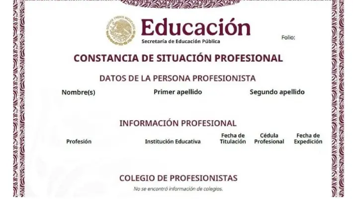 Constancia de Situación Profesional: así puedes tramitar el nuevo documento de la SEP paso a paso