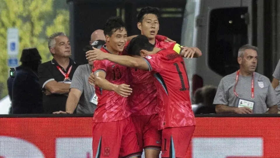 Corea del Sur vence a Estados Unidos en partido amistoso de cara al 2026