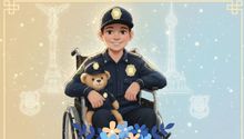Muere Chemita, el niño que cumplió su sueño de ser policía por un día en la CDMX