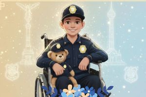 Muere Chemita, el niño que cumplió su sueño de ser policía por un día en la CDMX