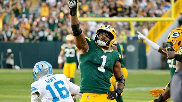 Green Bay Packers apabulló a los Detroit Lions en el debut de Micah Parsons