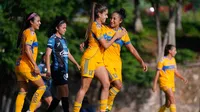 Tigres Femenil arrasa 7-0 a Querétaro en el primer partido sin 'La Maga Ovalle'