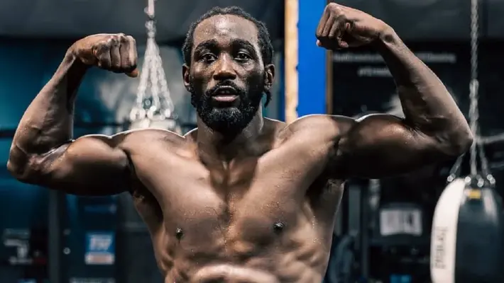 ¡Impresionante! Crawford reaparece con potente físico previo a pelea ante Canelo Álvarez