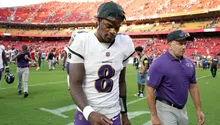 Ravens descartan a Lamar Jackson para el partido contra los Texans