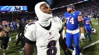 Bills expulsan a aficionado que agredió a Lamar Jackson en pleno Sunday Night Football