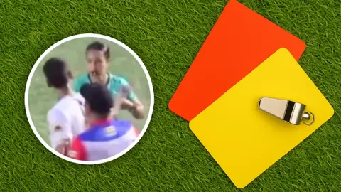 ¡Lamentable! Árbitra es golpeada por futbolista varonil en pleno partido
