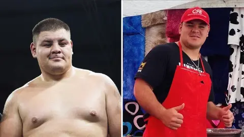 Ubaldo Ilagor, boxeador de noche y taquero de día