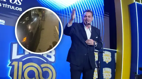 David Faitelson sufre accidente automovilístico en Calzada Zaragoza