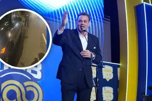 David Faitelson sufre accidente automovilístico en Calzada Zaragoza