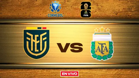 Ecuador vs Argentina EN VIVO Eliminatorias Conmebol Mundial 2026