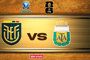 Ecuador vs Argentina EN VIVO Eliminatorias Conmebol Mundial 2026