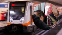 VIDEO: Joven viaja entre vagones del Metro CDMX y se vuelve viral en redes