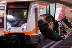 VIDEO: Joven viaja entre vagones del Metro CDMX y se vuelve viral en redes