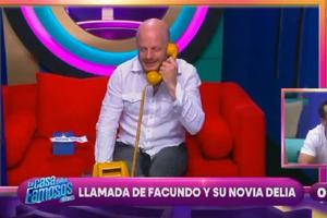 Facundo aclara la polémica llamada a Delia en La Casa de los Famosos: “Creo que marqué a las pizzas”
